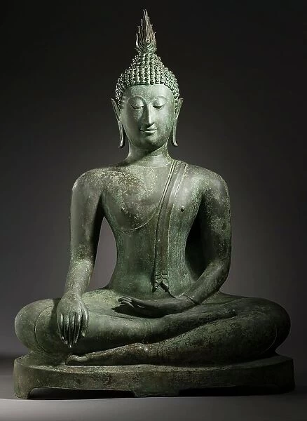 Buddha Shakyamuni (image 1 of 4), 14th-15th century. Creator: Unknown