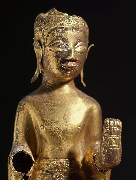Buddha Shakyamuni (image 2 of 3), 17th century. Creator: Unknown