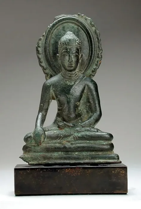 Framed Print : Buddha Shakyamuni or the Jina Buddha Akshobhya, 9th century. Creator: Unknown Framed Print : Buddha Shakyamuni or the Jina Buddha Akshobhya, 9th century. Creator: Unknown