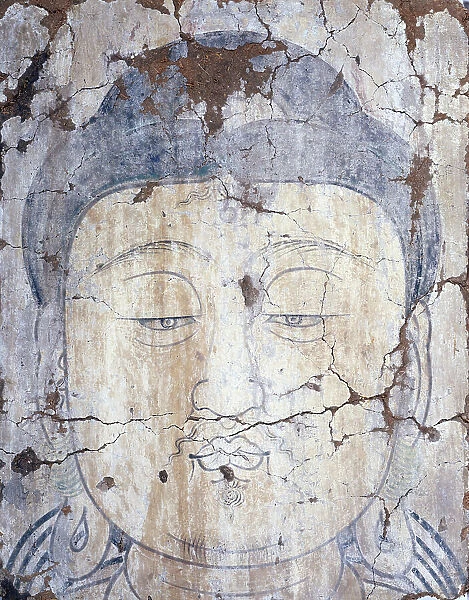 Buddha's head, between 1368 and 1644. Creator: Unknown