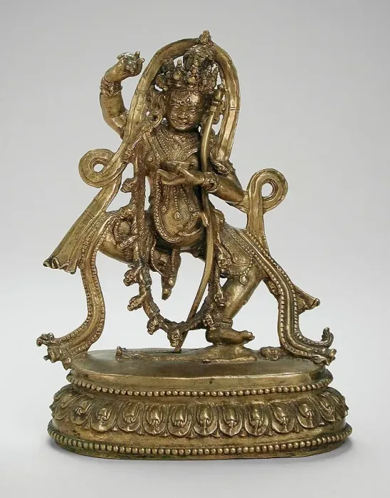 Framed Print : The Buddhist Goddess Vajravarahi, 17th century. Creator: Unknown Framed Print : The Buddhist Goddess Vajravarahi, 17th century. Creator: Unknown
