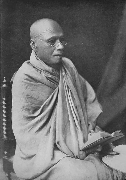 A Buddhist Priest, c1890, (1910). Artist: Alfred William Amandus Plate