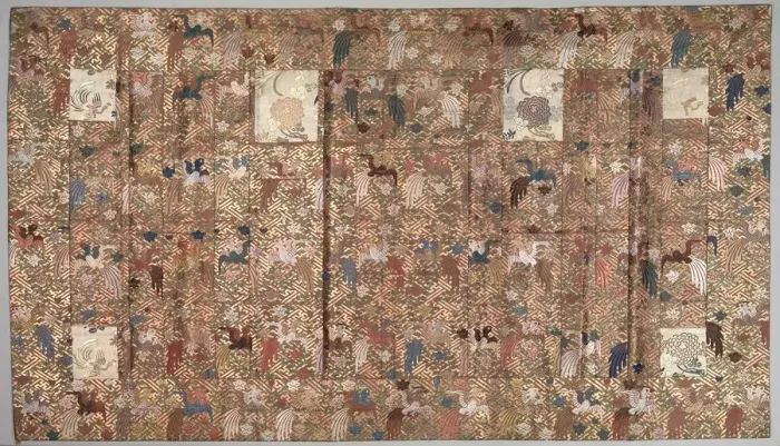Framed Print : Buddhist Priest Robe, 1700s-1800s. Creator: Unknown