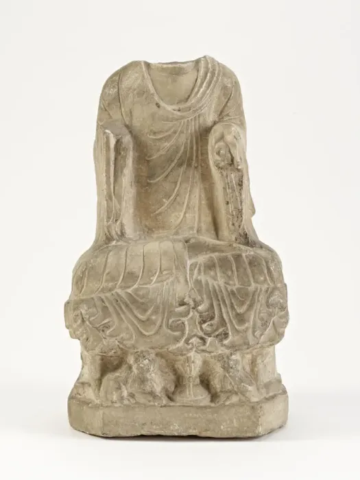 Framed Print : Buddhist sculpture, Northern Zhou dynasty, 557-581. Creator: Unknown Framed Print : Buddhist sculpture, Northern Zhou dynasty, 557-581. Creator: Unknown
