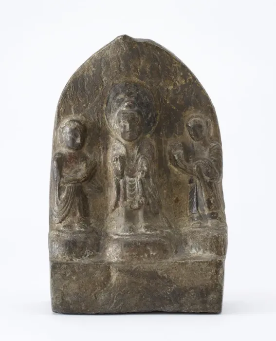 Framed Print : Buddhist tablet, Period of Division, Dated 536 CE. Creator: Unknown Framed Print : Buddhist tablet, Period of Division, Dated 536 CE. Creator: Unknown