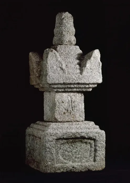 Framed Print : Buddhist Tower in Form of a Pagoda (Hokyointo), 13th century. Creator: Unknown Framed Print : Buddhist Tower in Form of a Pagoda (Hokyointo), 13th century. Creator: Unknown