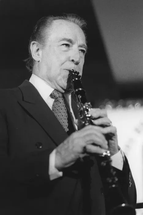 Framed Print : Buddy DeFranco, The March of Jazz, Clearwater Beach, Florida, 2000. Creator: Brian Foskett Framed Print : Buddy DeFranco, The March of Jazz, Clearwater Beach, Florida, 2000. Creator: Brian Foskett