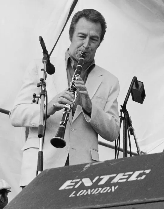 Framed Print : Buddy De Franco, Capital Jazz Festival, Knebworth, 1981. Artist: Brian O Connor Framed Print : Buddy De Franco, Capital Jazz Festival, Knebworth, 1981. Artist: Brian O Connor