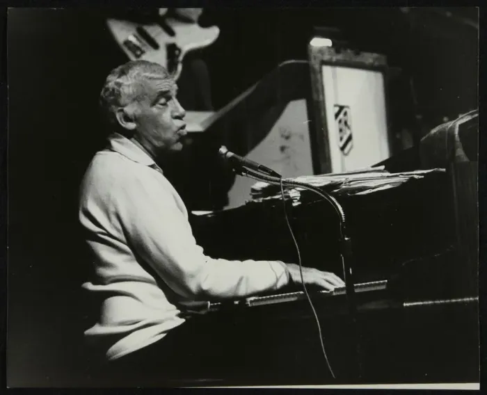 Framed Print : Buddy Rich playing the piano, Forum Theatre, Hatfield, Hertfordshire, November 1986 Framed Print : Buddy Rich playing the piano, Forum Theatre, Hatfield, Hertfordshire, November 1986