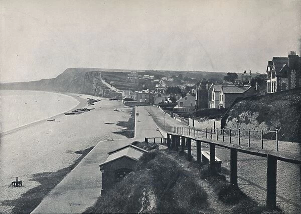 Budleigh Salterton - General View of the Valley, 1895