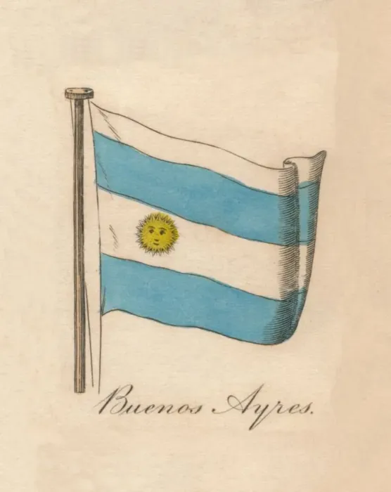Framed Print : Buenos Ayres, 1838 Framed Print : Buenos Ayres, 1838