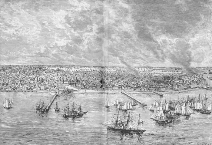 Framed Print : Buenos Ayres, c1885, (1890). Artist: Robert Taylor Pritchett Framed Print : Buenos Ayres, c1885, (1890). Artist: Robert Taylor Pritchett