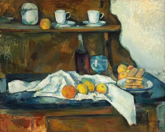 Framed Print : The Buffet. Artist: Cezanne, Paul (1839-1906) Framed Print : The Buffet. Artist: Cezanne, Paul (1839-1906)