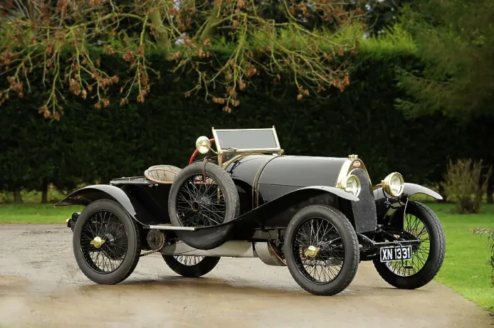 Framed Print : Bugatti T18 Black Bess 1913. Artist: Simon Clay Framed Print : Bugatti T18 Black Bess 1913. Artist: Simon Clay