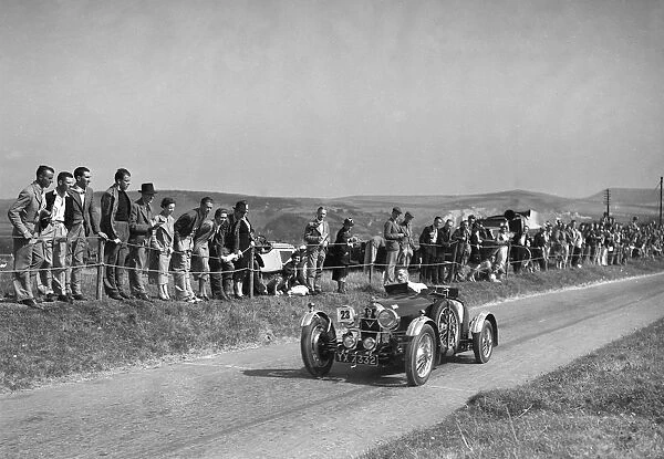 Bugatti Type 37 of H Pownall competing in the Bugatti Owners Club Lewes Speed Trials, Sussex, 1937