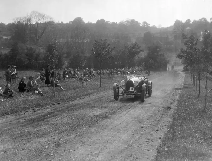 Framed Print : Bugatti Type 43, Bugatti Owners Club Hill Climb, Chalfont St Peter, Buckinghamshire, 1935 Framed Print : Bugatti Type 43, Bugatti Owners Club Hill Climb, Chalfont St Peter, Buckinghamshire, 1935