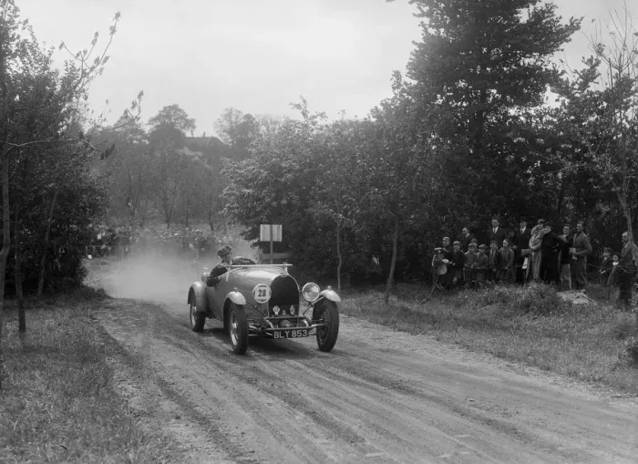 Framed Print : Bugatti Type 49, Bugatti Owners Club Hill Climb, Chalfont St Peter, Buckinghamshire, 1935 Framed Print : Bugatti Type 49, Bugatti Owners Club Hill Climb, Chalfont St Peter, Buckinghamshire, 1935