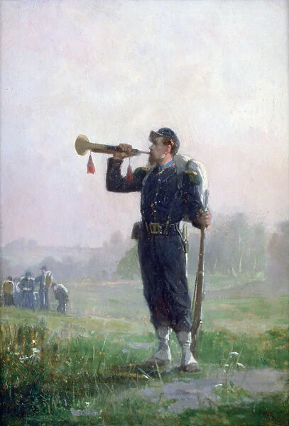 The Bugle, c1846-1890. Artist: Paul Alexandre Protais