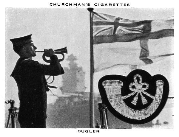 Bugler, 1937. Artist: WA & AC Churchman
