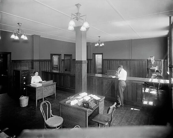 Buhl Stamping Co. office, Detroit, Mich. between 1905 and 1915. Creator: Unknown