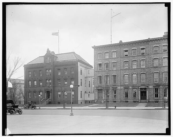 Building, B St. SE, between 1910 and 1920. Creator: Harris & Ewing. Building, B St. SE, between 1910 and 1920. Creator: Harris & Ewing