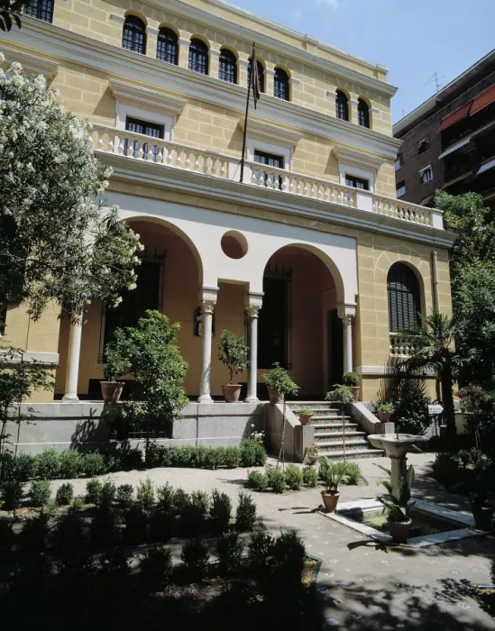 Framed Print : Building of the Sorolla Museum in Madrid
