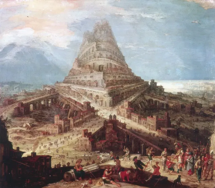 Framed Print : The Building of the Tower of Babel, 16th century. Artist: Workshop of Hendrik van Cleve III Framed Print : The Building of the Tower of Babel, 16th century. Artist: Workshop of Hendrik van Cleve III