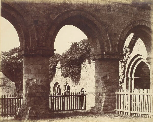 Buildwas Abbey, 1858. Creator: Alfred Capel-Cure