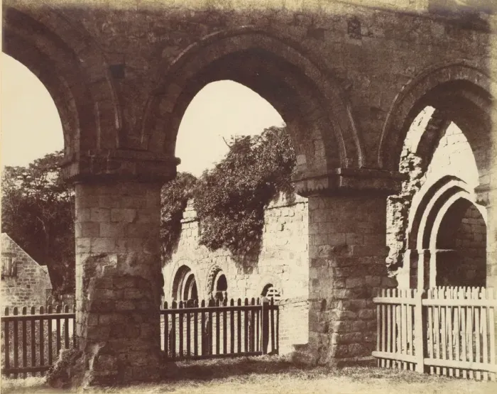Framed Print : Buildwas Abbey, 1858. Creator: Alfred Capel-Cure Framed Print : Buildwas Abbey, 1858. Creator: Alfred Capel-Cure