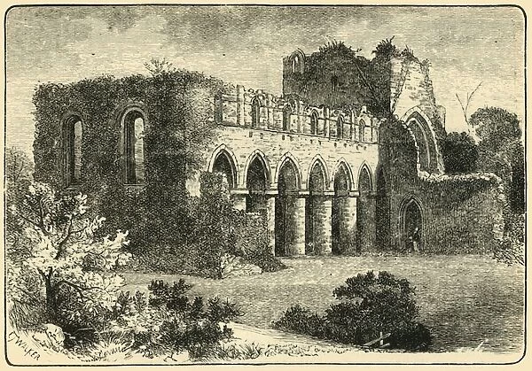 Buildwas Abbey, 1898. Creator: Unknown