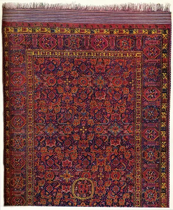 Framed Print : A Bukhara rug, c1800 Framed Print : A Bukhara rug, c1800