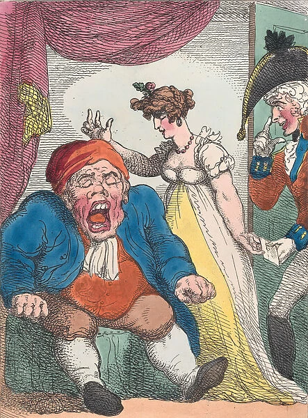 The Bull and Mouth, 1808-09. 1808-09. Creator: Thomas Rowlandson