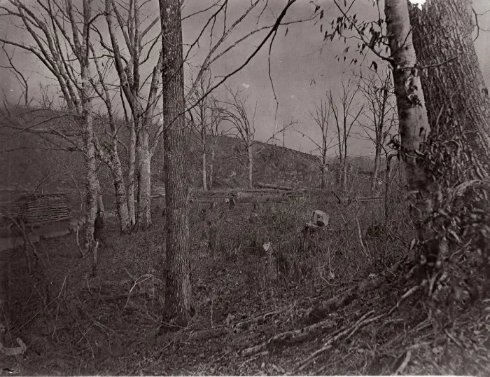 Framed Print : Bull Run, Virginia, 1861-62. Creator: George N. Barnard Framed Print : Bull Run, Virginia, 1861-62. Creator: George N. Barnard