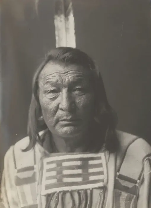 Framed Print : Bull Snake, 1908. Creator: Edward Sheriff Curtis Framed Print : Bull Snake, 1908. Creator: Edward Sheriff Curtis