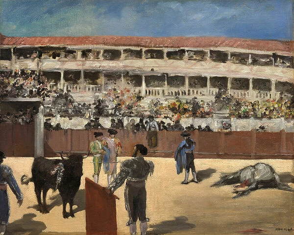 Bullfight, 1865 / 66. Creator: Edouard Manet