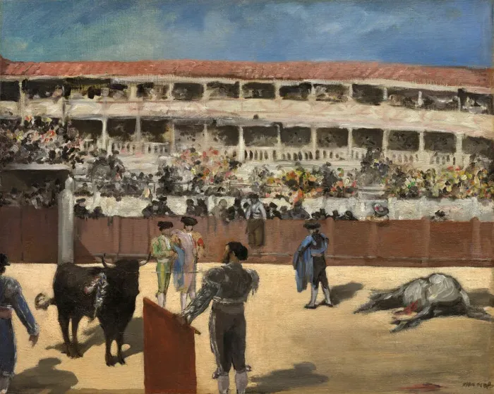 Framed Print : Bullfight, 1865 / 66. Creator: Edouard Manet Framed Print : Bullfight, 1865 / 66. Creator: Edouard Manet
