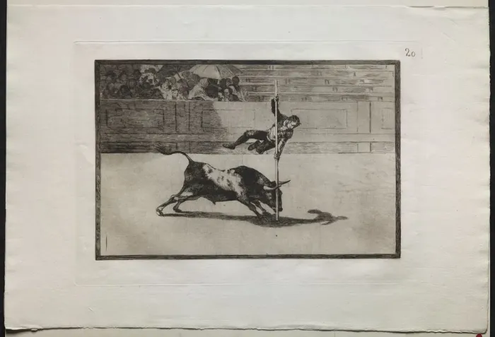 Framed Print : Bullfights: The Agility and Audacity of Juanito Apinani in (the Ring) at Madrid, 1876 Framed Print : Bullfights: The Agility and Audacity of Juanito Apinani in (the Ring) at Madrid, 1876