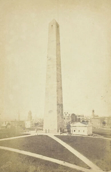Bunker Hill Monument, 1845 / 1900. Creator: Unknown