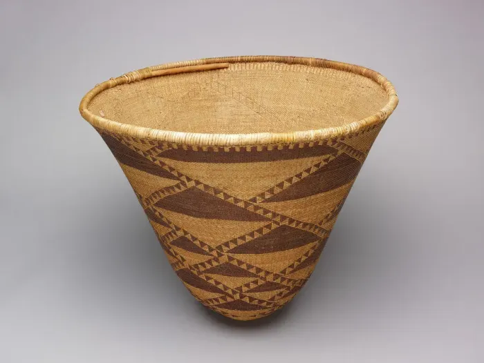 Framed Print : Burden Basket, 1870 / 80. Creator: Unknown Framed Print : Burden Basket, 1870 / 80. Creator: Unknown