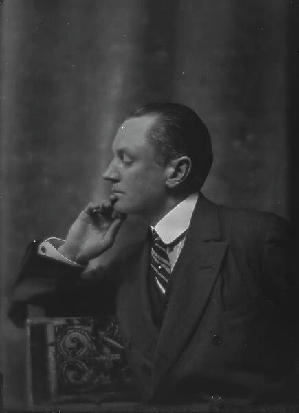 Burden, James A. Mr. portrait photograph, 1914 Mar. 31. Creator: Arnold Genthe