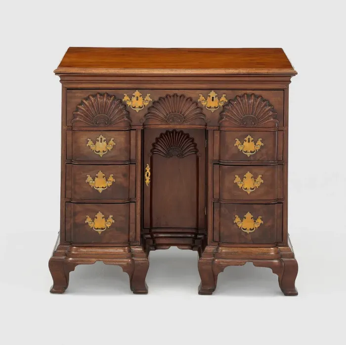 Framed Print : Bureau Table, c. 1770. Creator: John Townsend Framed Print : Bureau Table, c. 1770. Creator: John Townsend