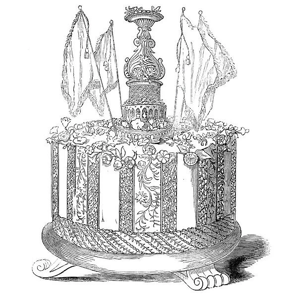 The Burghley Christening Cake, 1844. Creator: Unknown