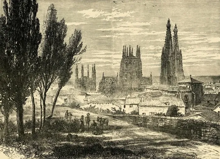 Framed Print : Burgos, 1890. Creator: Unknown Framed Print : Burgos, 1890. Creator: Unknown