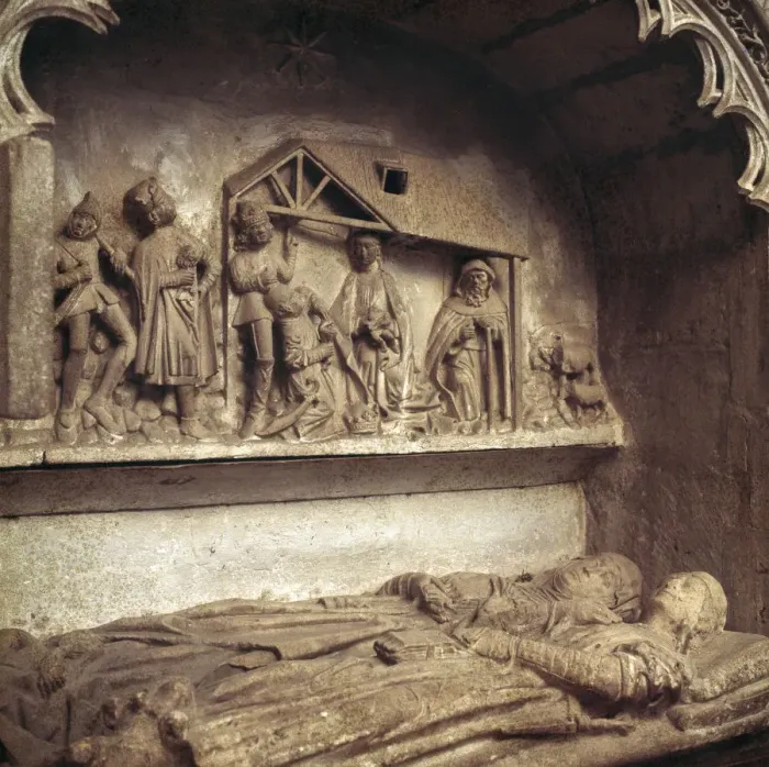 Framed Print : Burgos Covarrubias Detalle De Un Sepulcro En El Interior De LA Colegiata Framed Print : Burgos Covarrubias Detalle De Un Sepulcro En El Interior De LA Colegiata