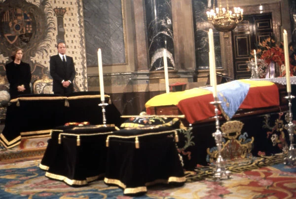Burial in Madrid, with the chapel in the Royal Palace of Don Juan de Borbon y Battenberg