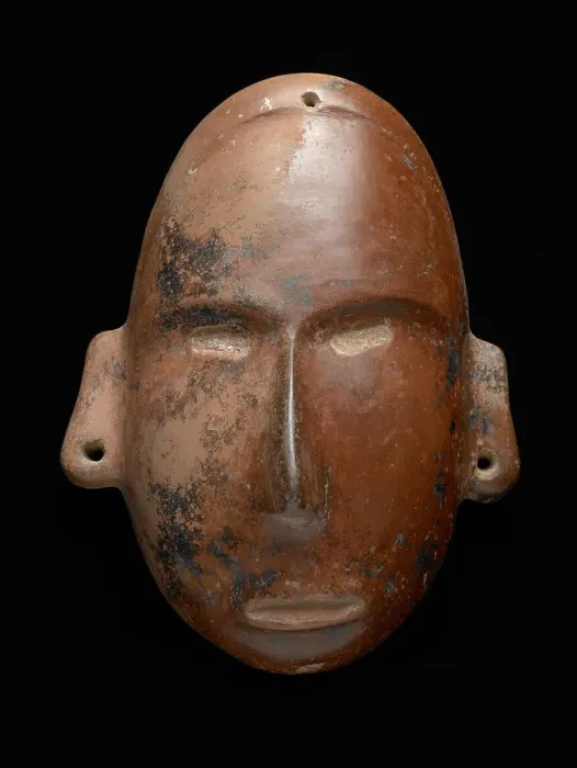 Framed Print : Burial mask, 200 BCE-300 CE. Creator: Unknown Framed Print : Burial mask, 200 BCE-300 CE. Creator: Unknown