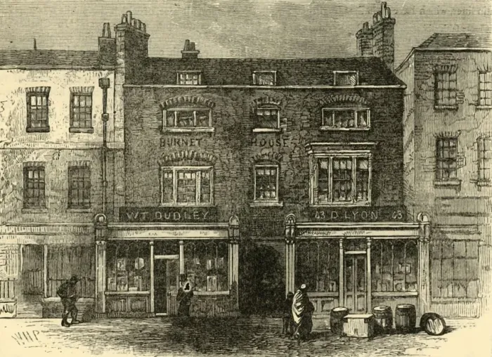 Framed Print : Burnet House, c1872. Creator: Unknown Framed Print : Burnet House, c1872. Creator: Unknown