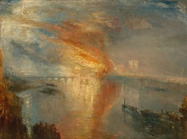 The Burning of the Houses of Lords and Commons, 16 October 1834, 1835