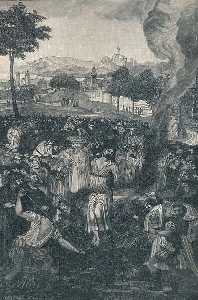 The Burning of John Huss by the Council of Constance, July 6, 1415, (1907)