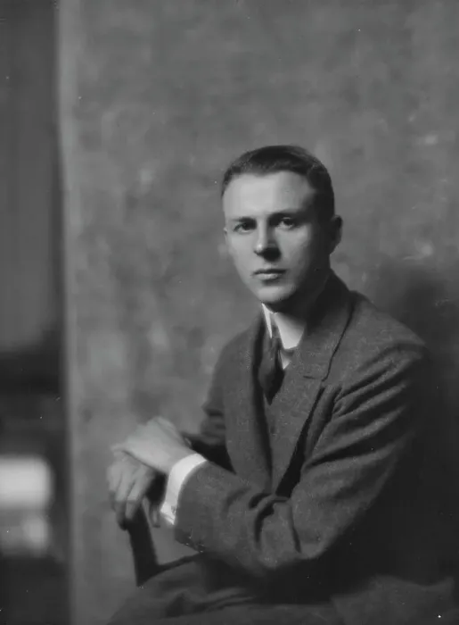 Framed Print : Burns, W.J. Jr. Mr. portrait photograph, 1917. Creator: Arnold Genthe Framed Print : Burns, W.J. Jr. Mr. portrait photograph, 1917. Creator: Arnold Genthe